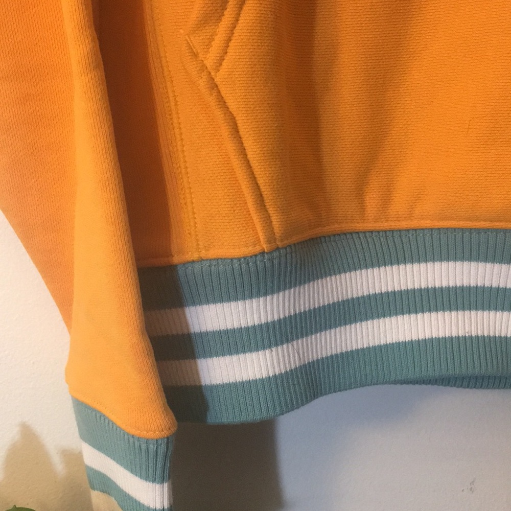 NWT sunshine orange/ yellow champion hoody - Picture 2 of 6